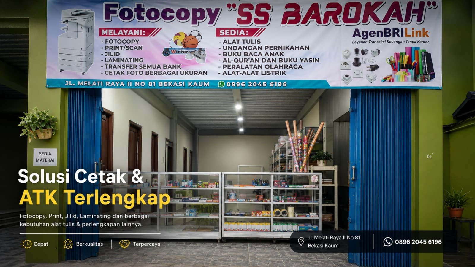 Professional printing workspace